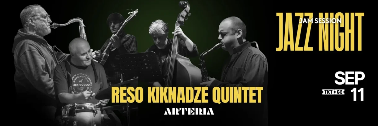 Jazz Jam Session with Reso Kiknadze’s Quintet