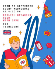 English Club for Teens (ages 9–13)