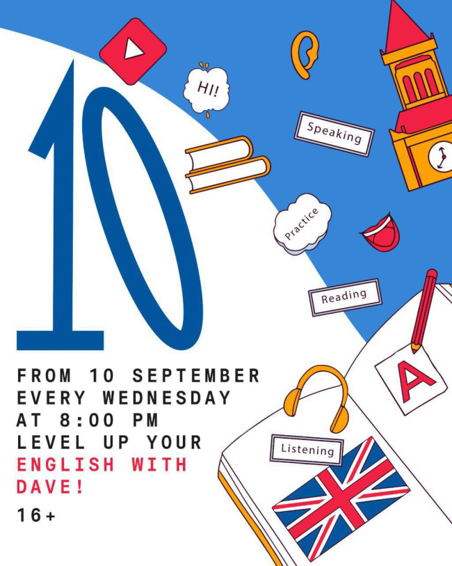 Level up your English with Dave