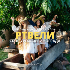 RTVELI. GRAPE HARVEST FESTIVAL  (HOPHEY TRIP )