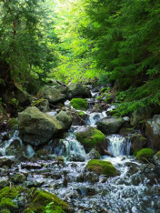 Hike through the Ateni Gorge