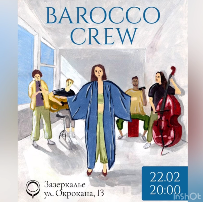 Barocco crew. Baroque songs and arias