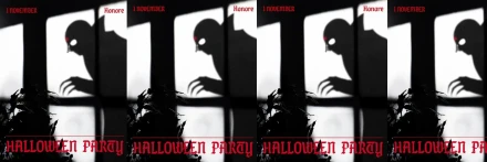 Halloween party in Honoré