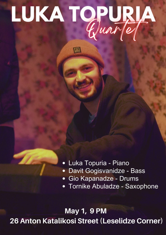 Luka Topuria Quintet Live at @1984