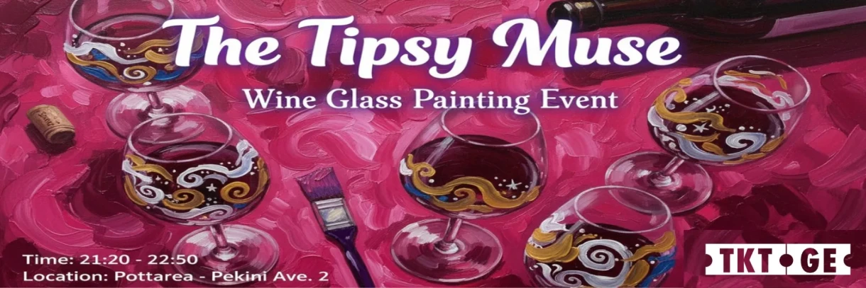 Tipsy Muse – Вино и цвета: творческий воркшоп