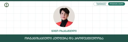 Organizational Culture and Productivity