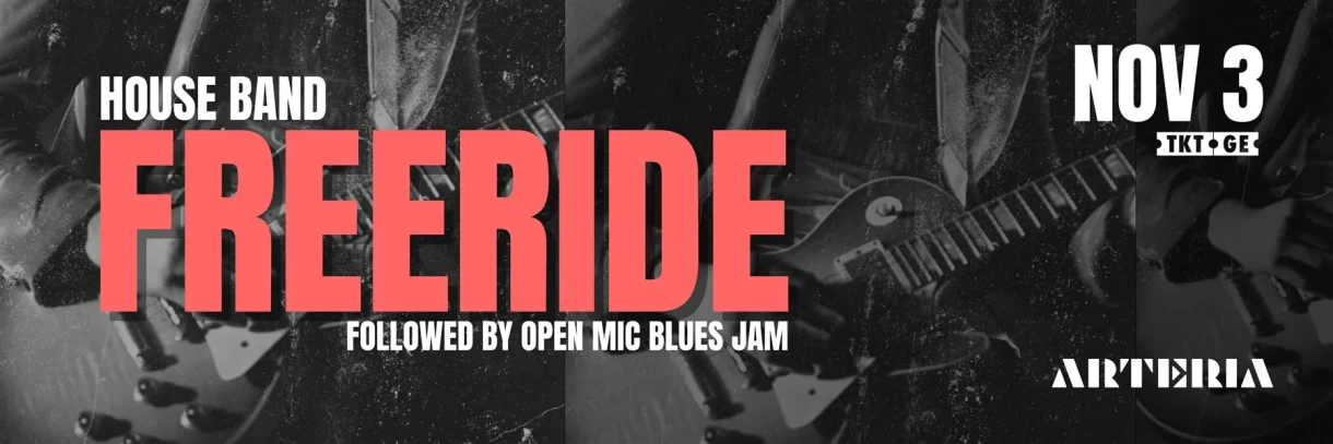 FREERIDE | Followed by Open Mic Blues Jam