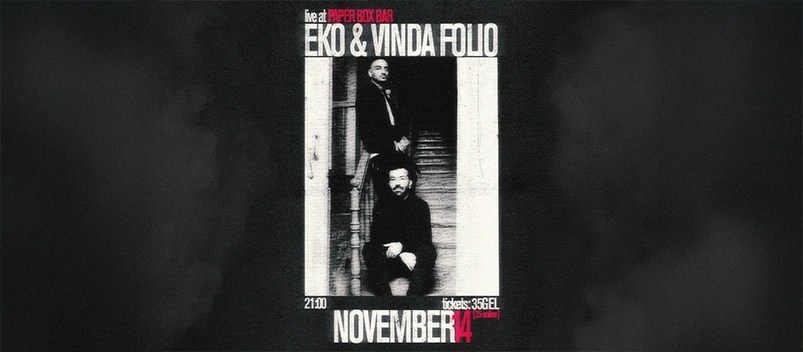 Eko & Vinda Folio At paper box bar