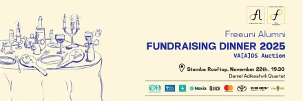Freeuni Alumni Fundraising Dinner️