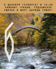 ლაშქრობა ბიოლოგთან ერთად „რკონი. თეძამის ხეობა და თამარ მეფის ხიდი“