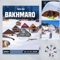 Travel Man invites you to a two-day tour in snowy Bakhmaro