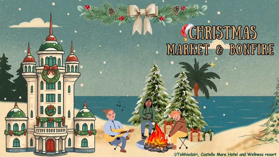 კოცონთან საღამო და საშობაო მარკეტი Castello Mare-ში