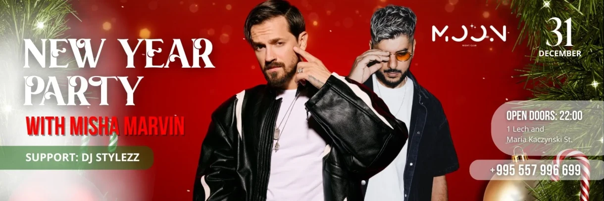 NEW YEAR 2026 AT MOON NIGHT CLUB