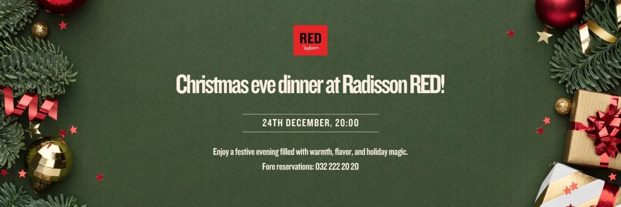 CHRISTMAS DINNER AT RADISSON RED TBILISI