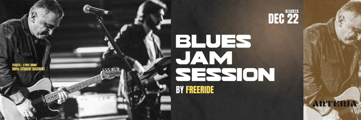 BLUES JAM SESSION BY FREERIDE