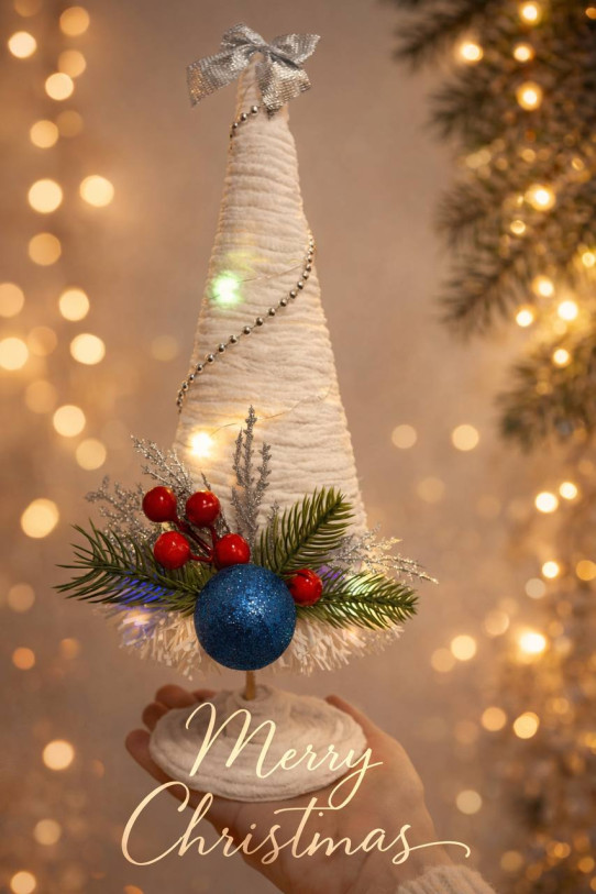 New Year Workshop: A Fairytale Christmas Tree Made by Hand