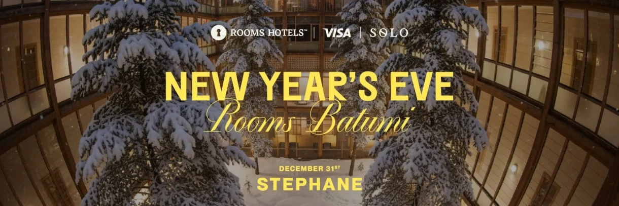 New Years Eve at Rooms Batumi