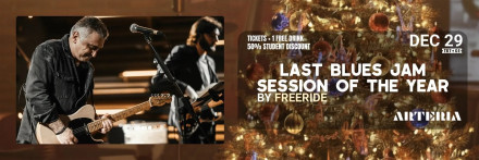 THE LAST BLUES JAM SESSION OF THE YEAR BY FREERIDE