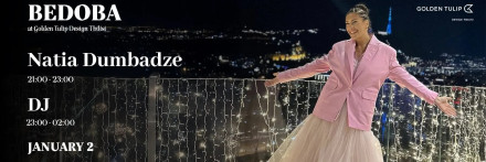 Bedoba with Natia Dumbadze At Golden Tulip