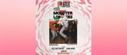 4D Monster Lobsters Paper Box Bar 1 Year Anniversary