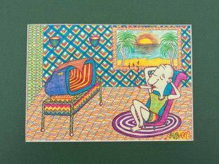 Персональная выставка Бубы Барнови