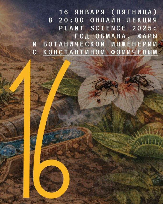 ონლაინ-ლექცია „Plant Science 2025: მოტყუების, სიცხისა და ბოტანიკური ინჟინერიის წელი“