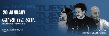 AREA JAFARY x RUMOR CLUB TBILISI
