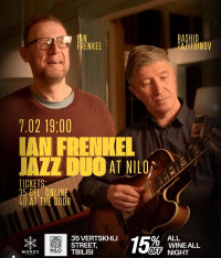  Ian Frenkel Jazz Duo at @nilo.tbilisiv