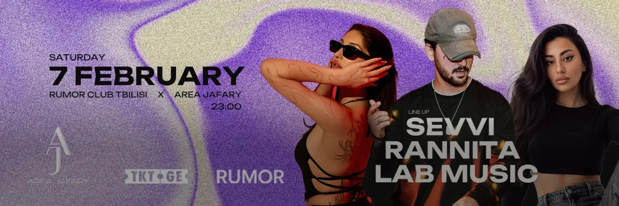 AREA JAFARY X RUMOR CLUB TBILISI