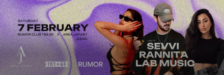AREA JAFARY X RUMOR CLUB TBILISI