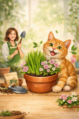 მასტერკლასი „კატისთვის ქოთანი-პოლანკა“