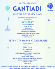 GANTIADI - პირველი ახალი გარიჟრაჟის ფესტივალი სატორისგან