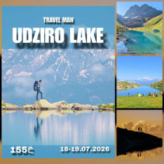 Travel Man გთავაზობთ სალაშქრო ტურს რაჭაში უძირო ტბაზე