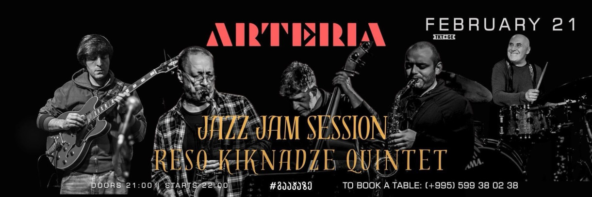 Jazz Jam Session | Reso Kiknadze Quintet