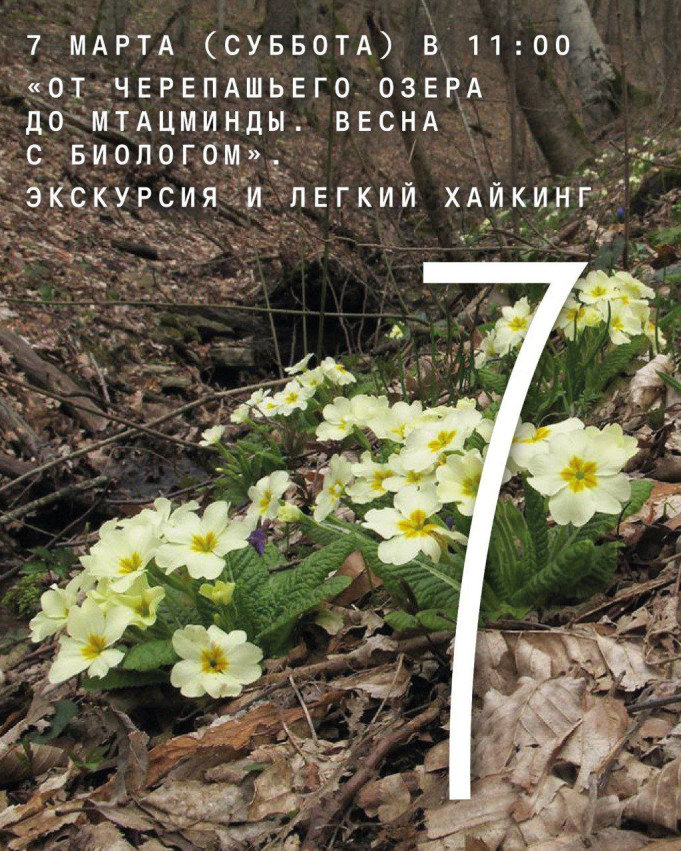 „კუს ტბიდან მთაწმინდამდე. გაზაფხული ბიოლოგთან ერთად“ — ექსკურსია და მარტივი ლაშქრობა