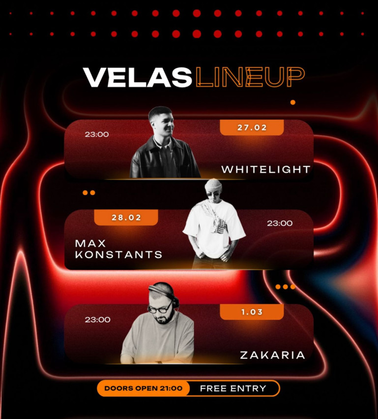 Velas Bar провожает зиму и встречает весну ярко и громко