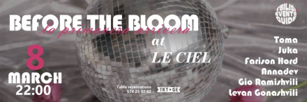 BEFORE THE BLOOM — Women’s Day Disco Night | Tbilisi Events Guide