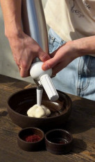 On March 1, join us for a culinary masterclass with Chef Maksim посвящённый molecular gastronomy.