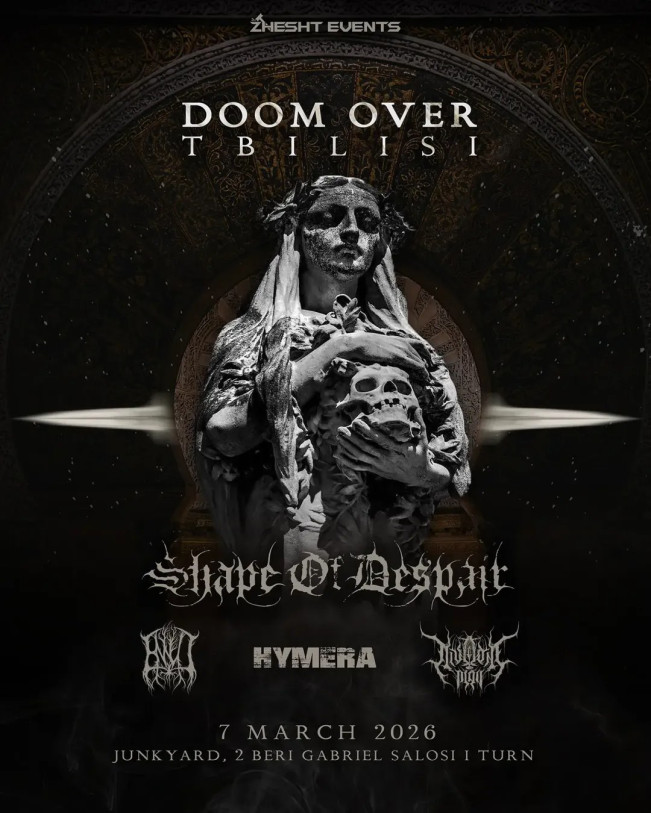 Doom over Tbilisi with Shape of Despair (Finland)