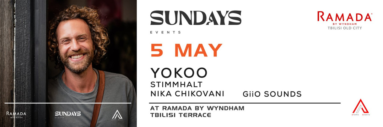 SUNDAY - MAY 5 - YOKOO