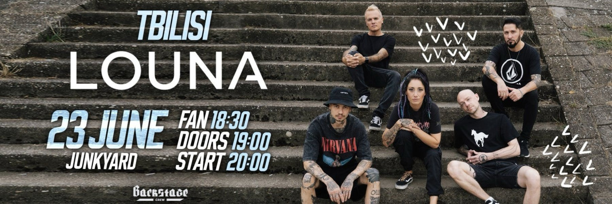 LOUNA TOUR IN SUPPORT OF THE NEW SINGLE