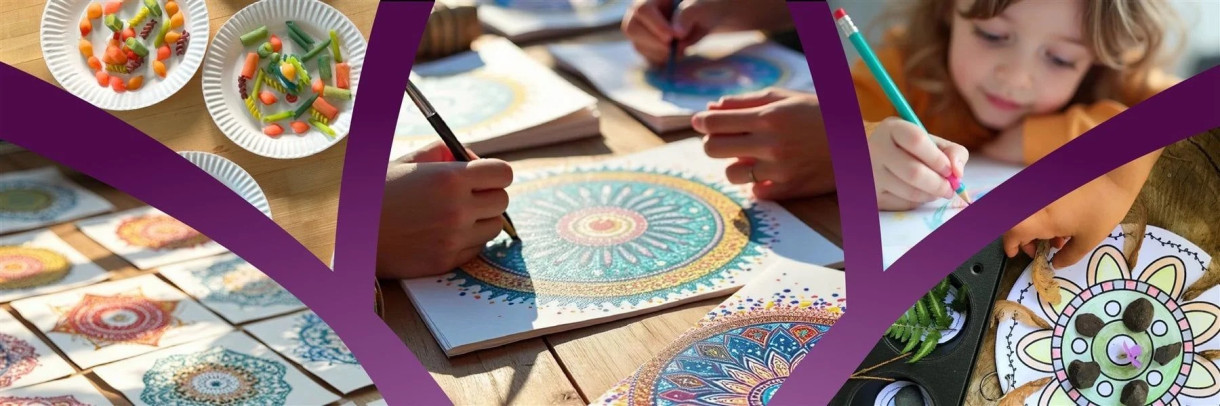 Mandala Therapy for Mothers with Children