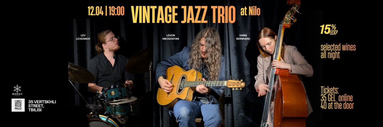 Vintage Jazz Trio at Nilo
