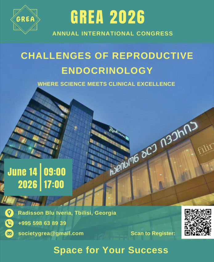 𝐆𝐑𝐄𝐀 𝟐𝟎𝟐𝟔 - 𝐂𝐡𝐚𝐥𝐥𝐞𝐧𝐠𝐞𝐬 𝐢𝐧 𝐑𝐞𝐩𝐫𝐨𝐝𝐮𝐜𝐭𝐢𝐯𝐞 𝐄𝐧𝐝𝐨𝐜𝐫𝐢𝐧𝐨𝐥𝐨𝐠𝐲