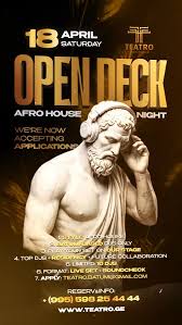 OPEN DECK — AFRO HOUSE NIGHT