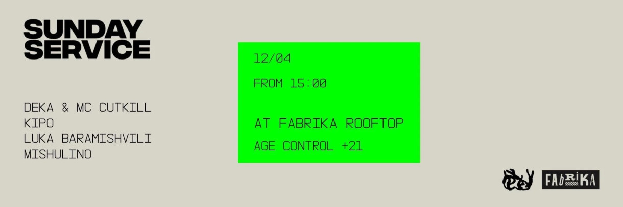 Sunday Service Event Series