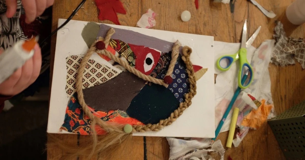 დეკუპაჟი ტილოზე ვორქშოპი