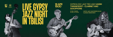 Live Gypsy Jazz Night in Tbilisi at UHab