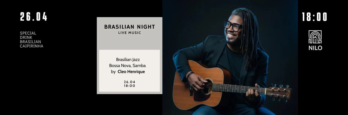 Brazilian Jazz Night with Cléo Henrique!