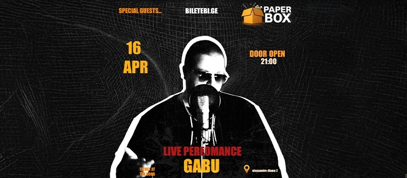 GABU & special guests At Paper Box Bar